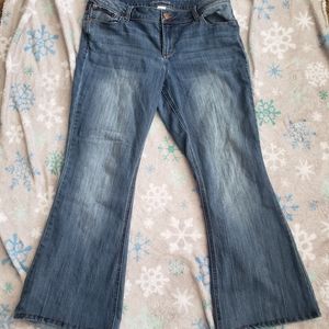 Maurice's flare jeans size 14reg